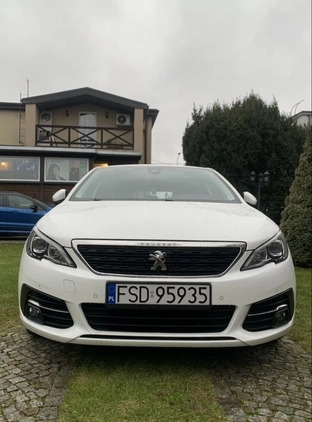 Peugeot 308 cena 38900 przebieg: 145000, rok produkcji 2018 z Drezdenko małe 254